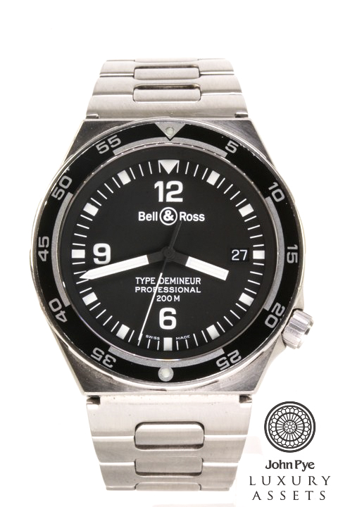 bell & ross type demineur professional 200m