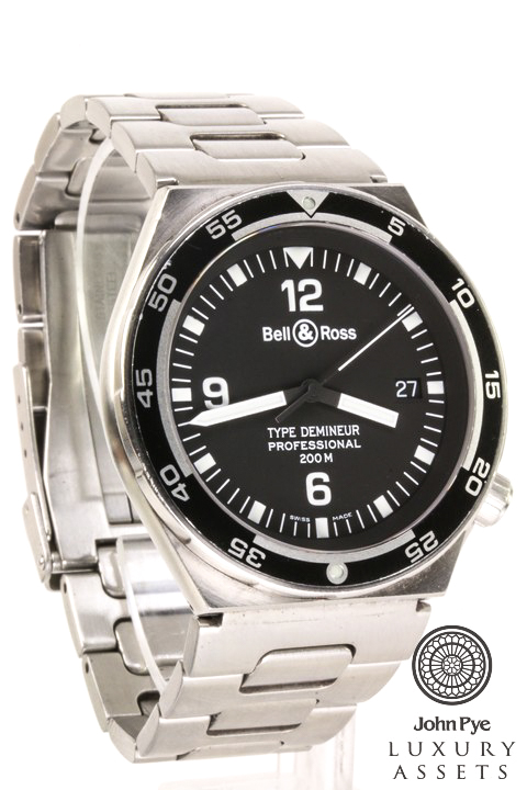 bell & ross type demineur professional 200m